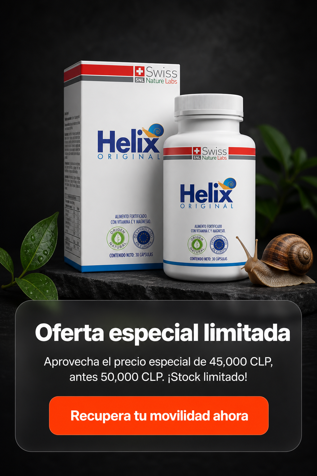 Offer — Helix Original Proteína de Caracol