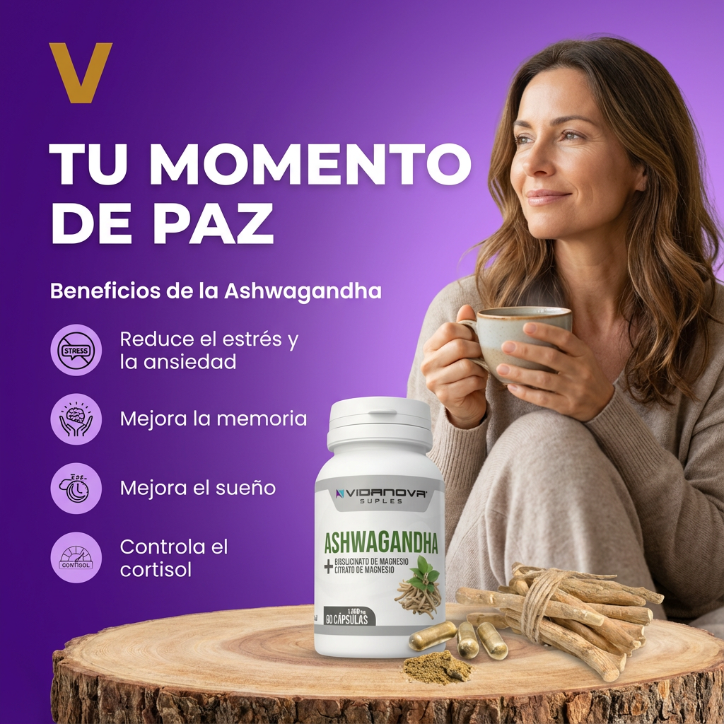 Ashwagandha adiós al estrés