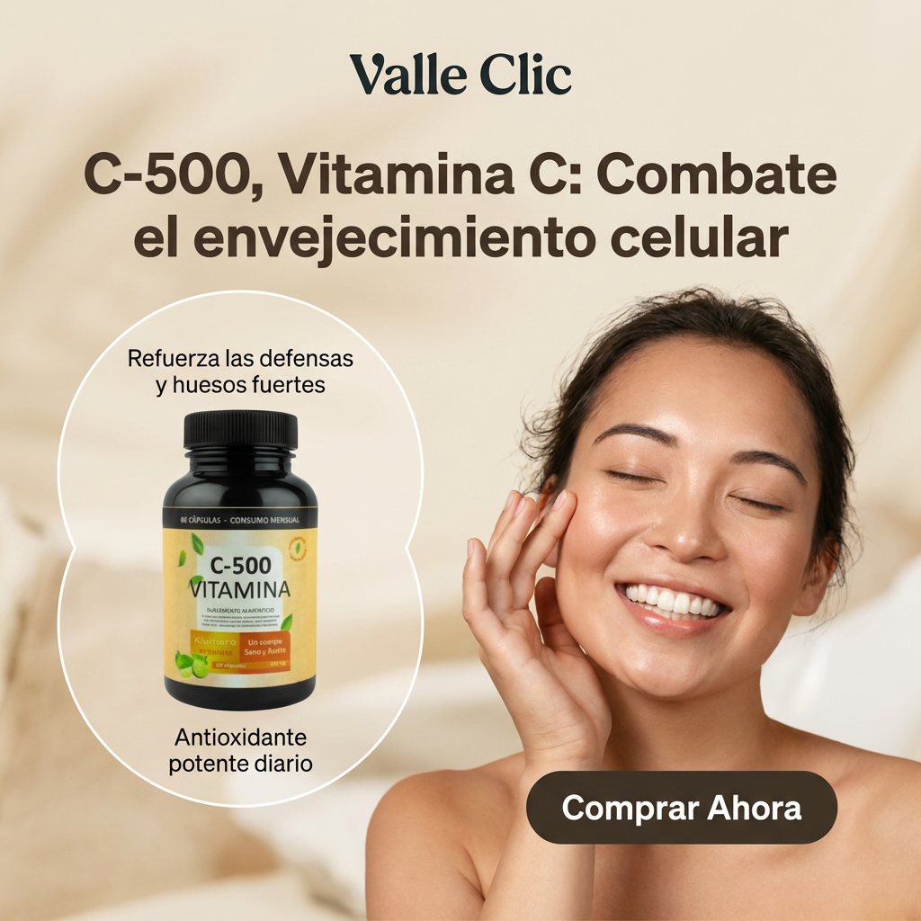 Vitamina C 500 – Defensas Fuertes Cada Día