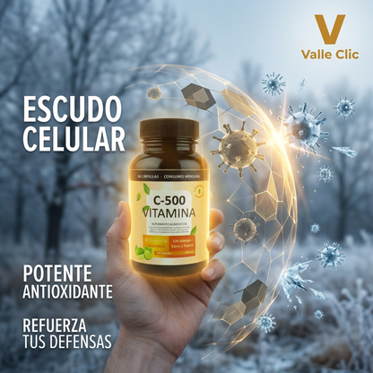 Vitamina C 500 – Defensas Fuertes Cada Día