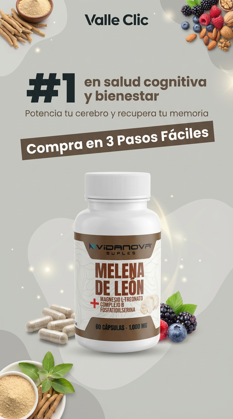 MELENA DE LEON FORTIFICADA Potencia tu Cerebro y Recupera tu Memoria