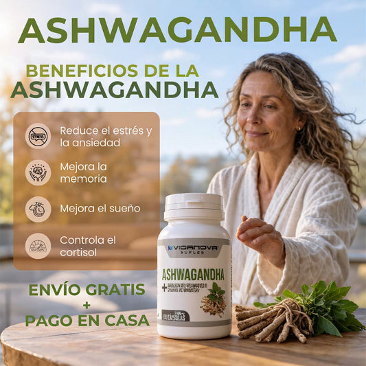 Ashwagandha adiós al estrés