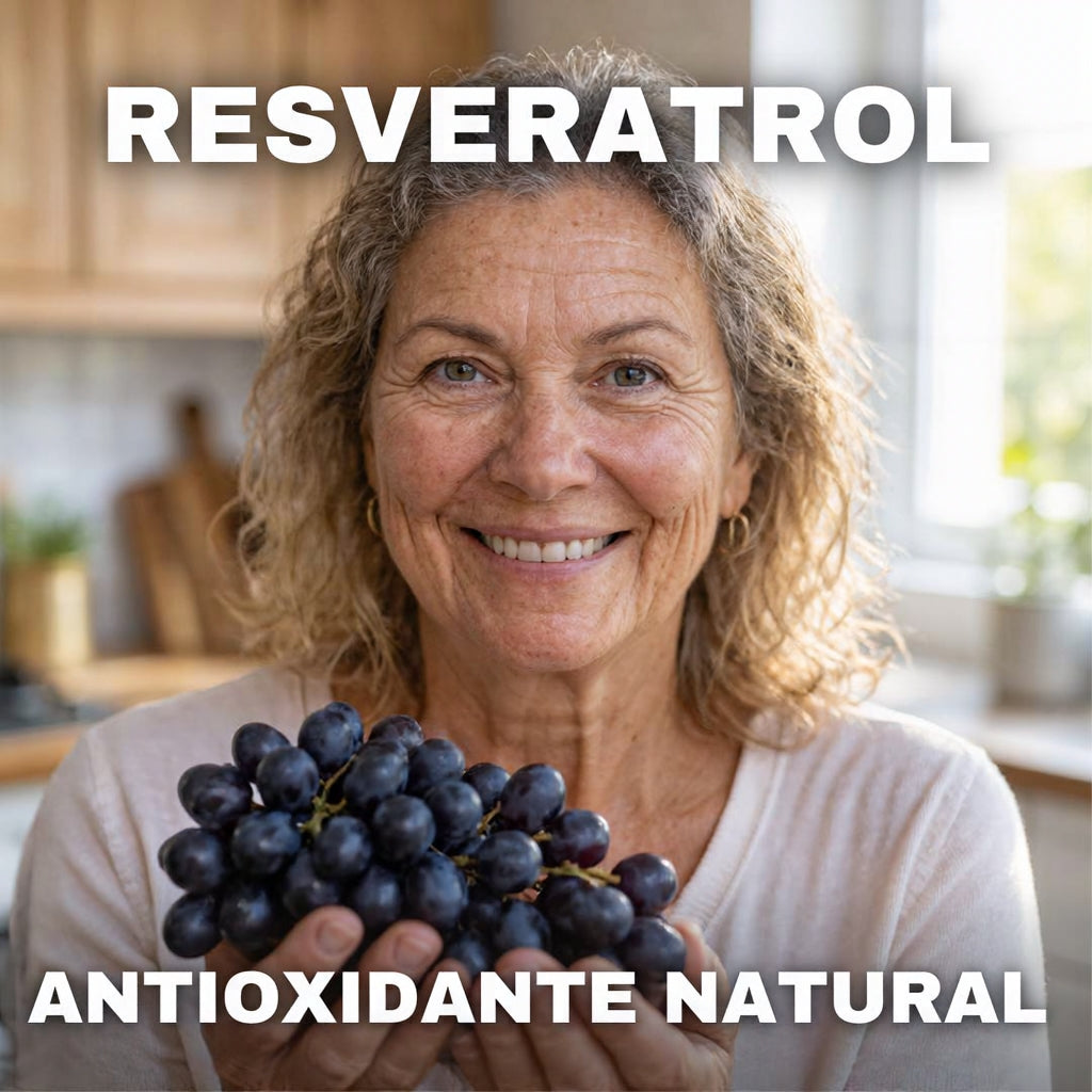 NAD+ RESVERATROL Antioxidante Natural
