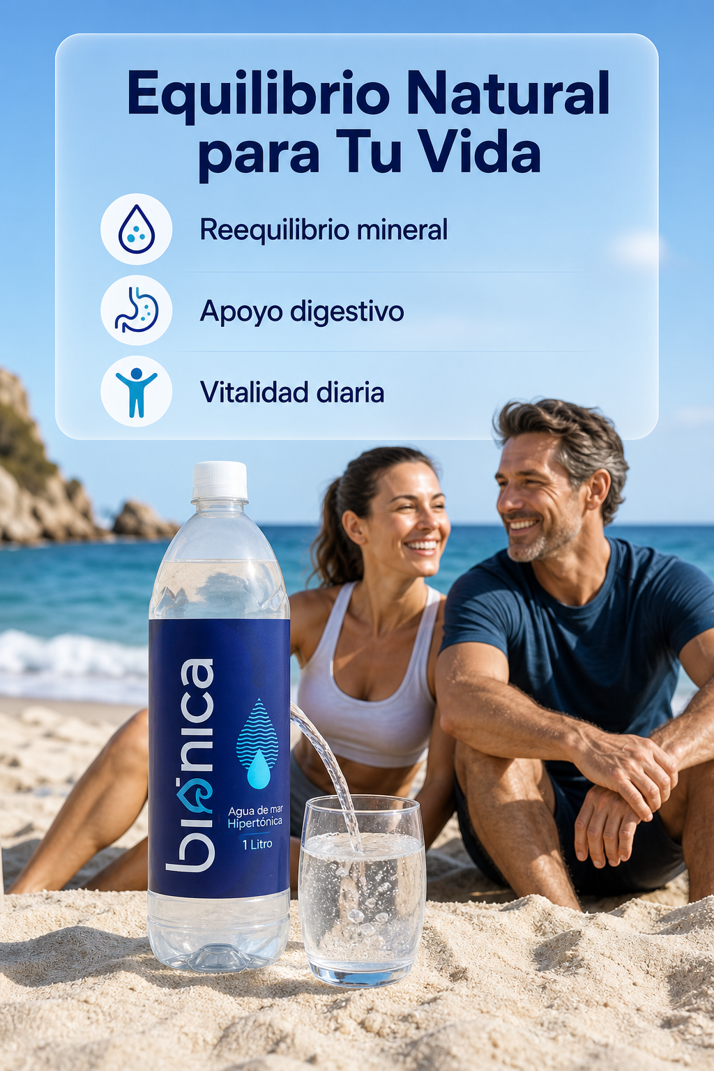 Benefits — AGUA DE MAR HIPERTÓNICA 1 LITRO BIÓNICA