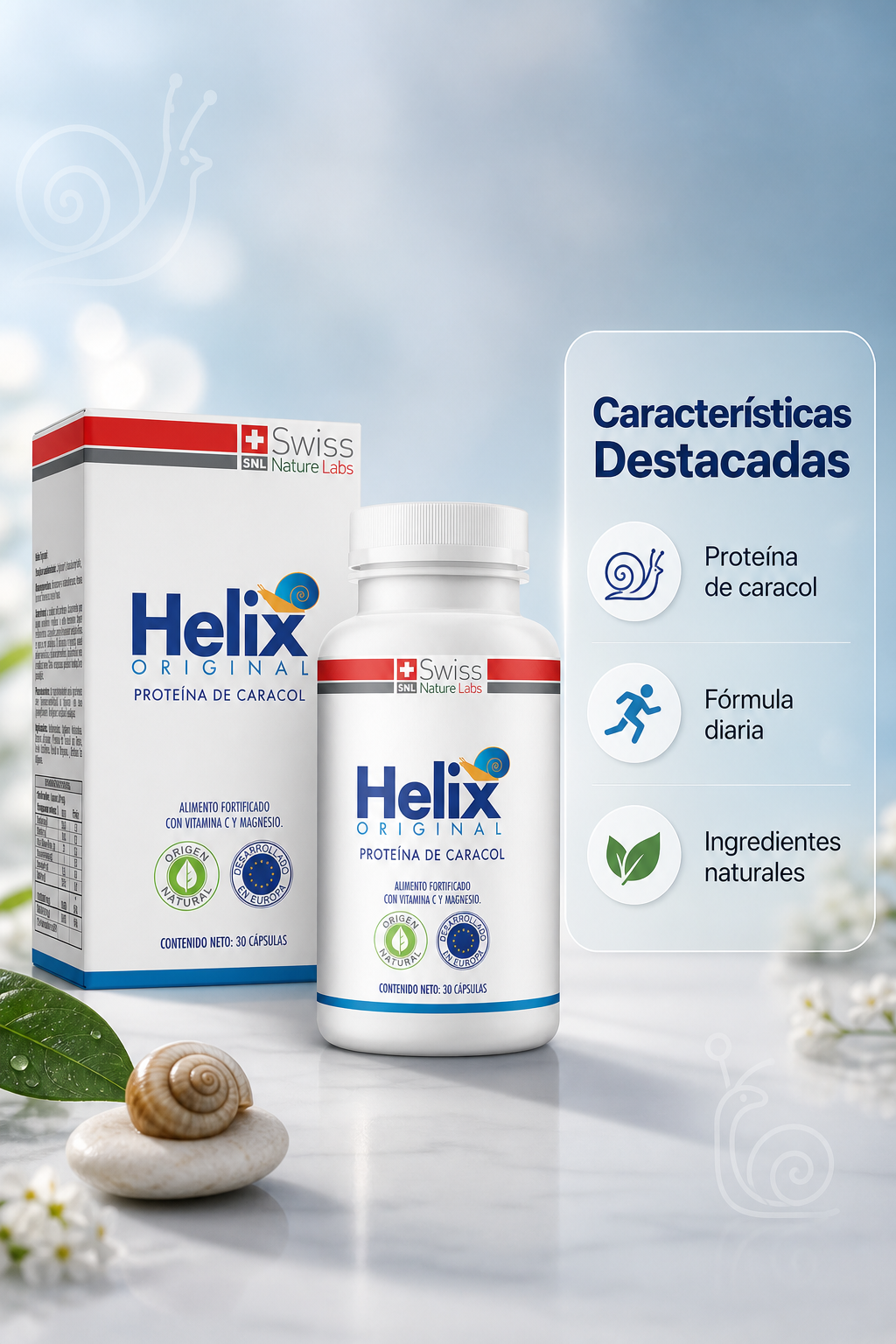 Features — Helix Original Proteína de Caracol