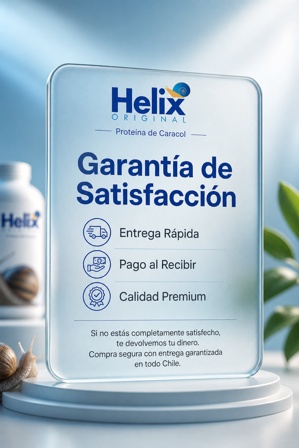 Guarantee — Helix Original Proteína de Caracol