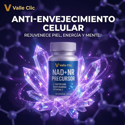 NAD+ NR Precursor – Suplemento Antiedad Natural