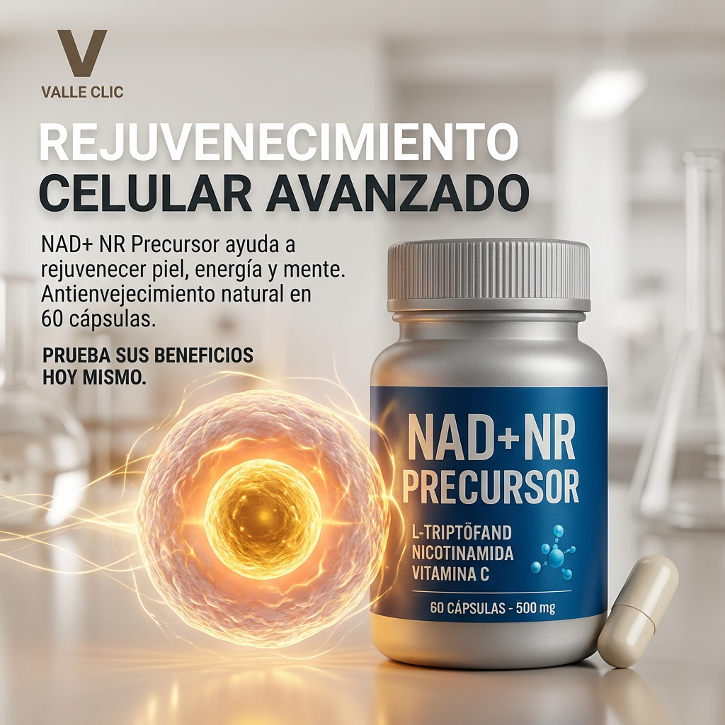 NAD+ NR Precursor – Suplemento Antiedad Natural
