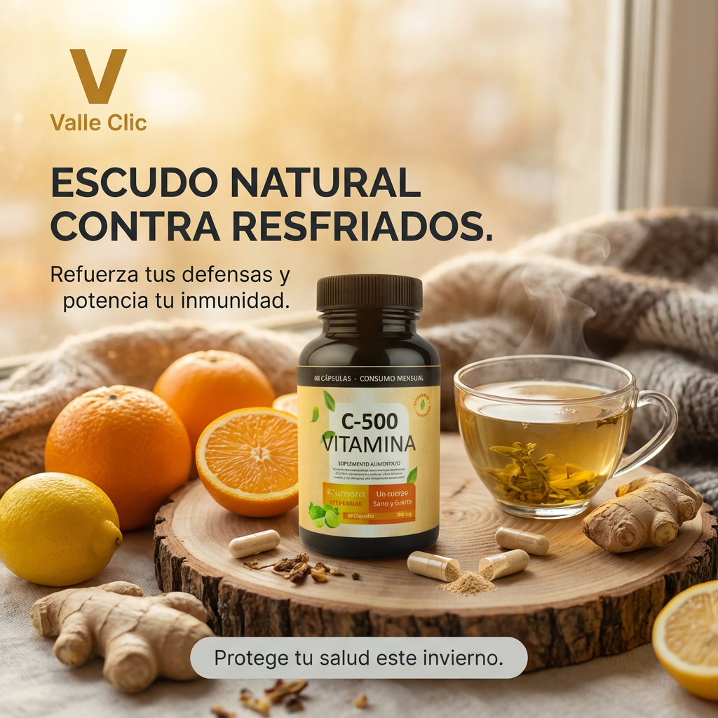 Vitamina C 500 – Defensas Fuertes Cada Día