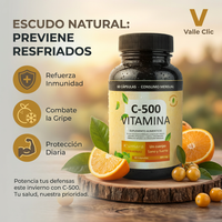 Vitamina C 500 – Defensas Fuertes Cada Día