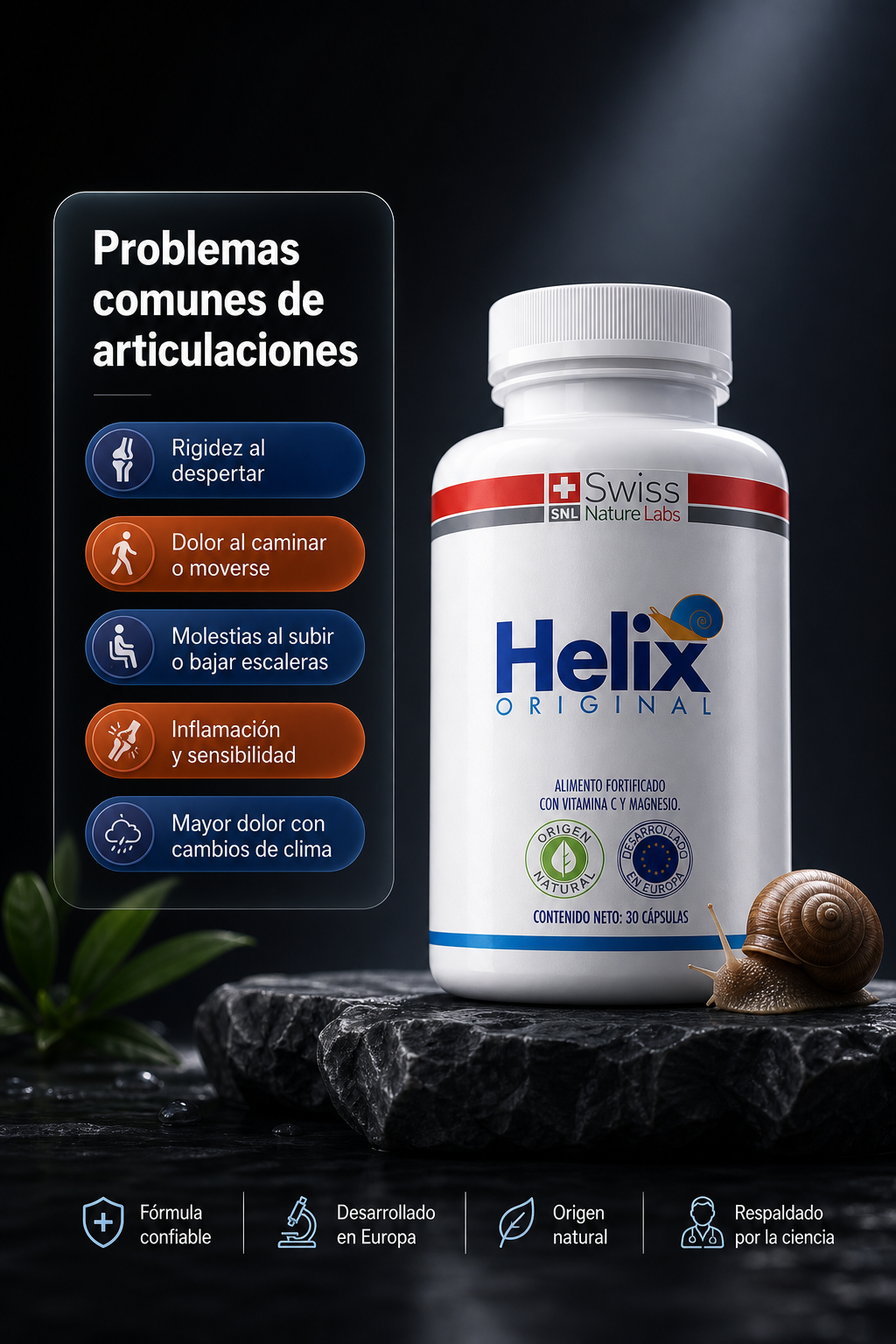 Problem — Helix Original Proteína de Caracol